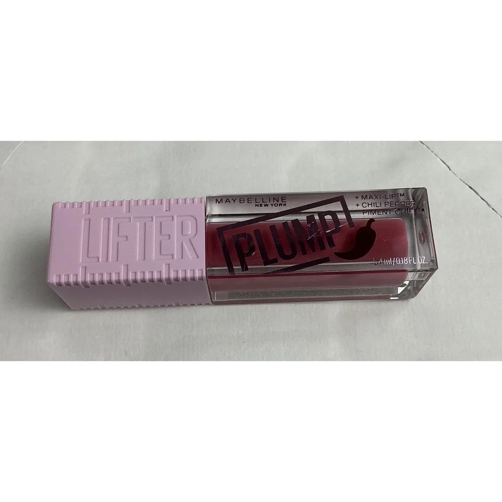 Maybelline Lifter Plump Lip Gloss 002 Mauve Bite 0.18 fl oz New